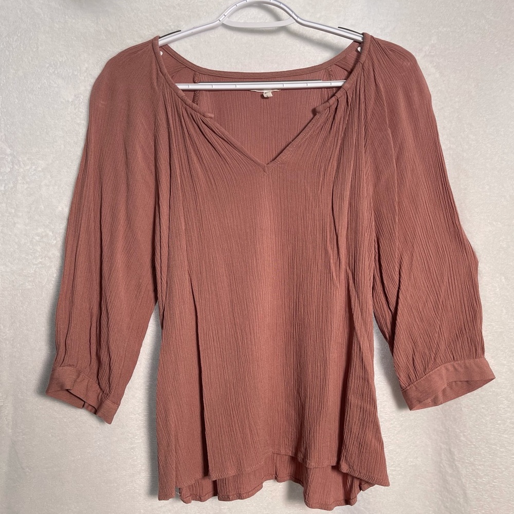 Maurices 3/4, Button Sleeve Top